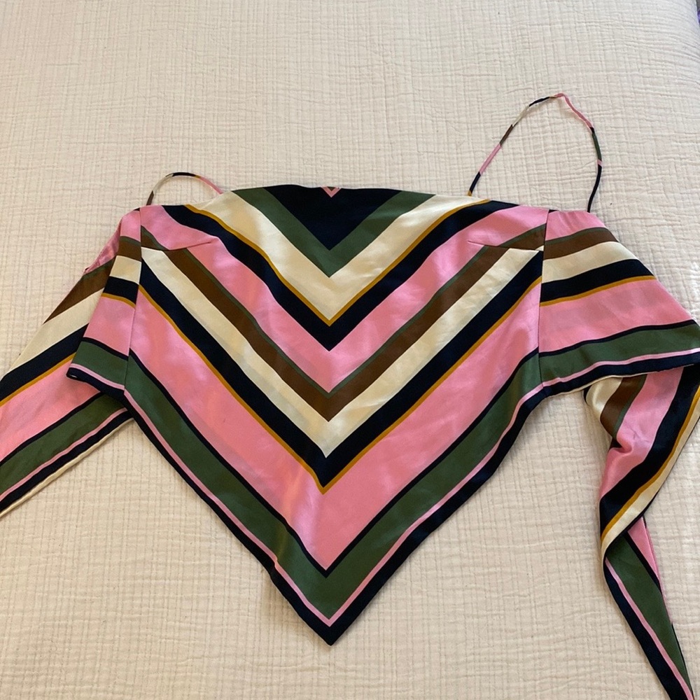 Zara Bandanna tank top